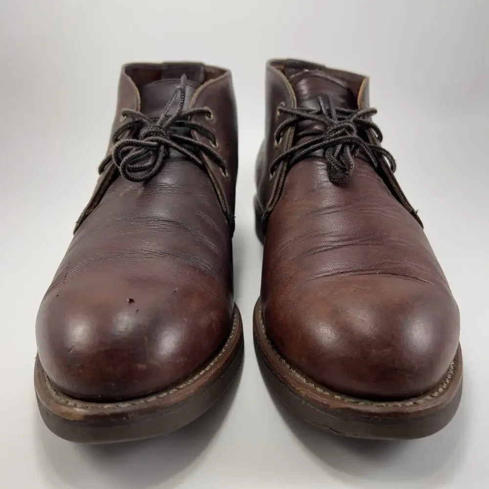 Red Wing 9215 Foreman Heritage Briar Oil Slick Chukka Work Boots Mens 10 D